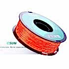 3D eSilk-PLA Пластик eSUN Jacinth/оранжево-красный