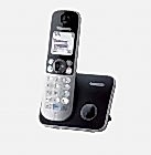 Радиотелефон PANASONIC KX-TG6811 (RUB) Черный