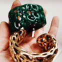 3D WAX3D Base Воск пластик Filamentarno! Зеленыйs